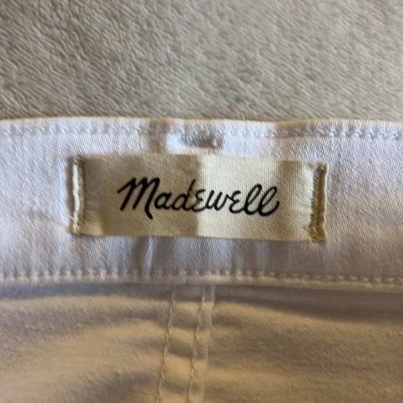 Madewell white skinny Jean size 32 - Picture 3 of 6